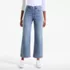 Women's Recover Denim High Rise Wide Leg Crop Jeans, Front