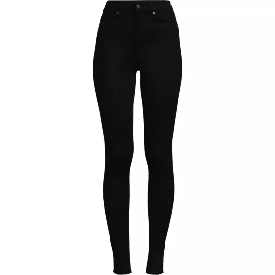 Women's Plus Size High Rise Stretch Denim Skinny Jeans - primary