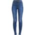 Women's High Rise Stretch Denim Skinny Jeans, Front
