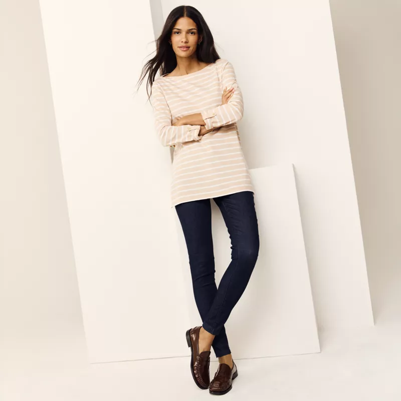 Women's High Rise Stretch Denim Skinny Jeans, alternative image