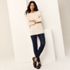 Women's Petite High Rise Stretch Denim Skinny Jeans, alternative image