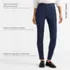 Women's High Rise Stretch Denim Skinny Jeans, alternative image
