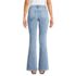Women's Petite Recover Denim High Rise Skinny Flare Jeans, Back