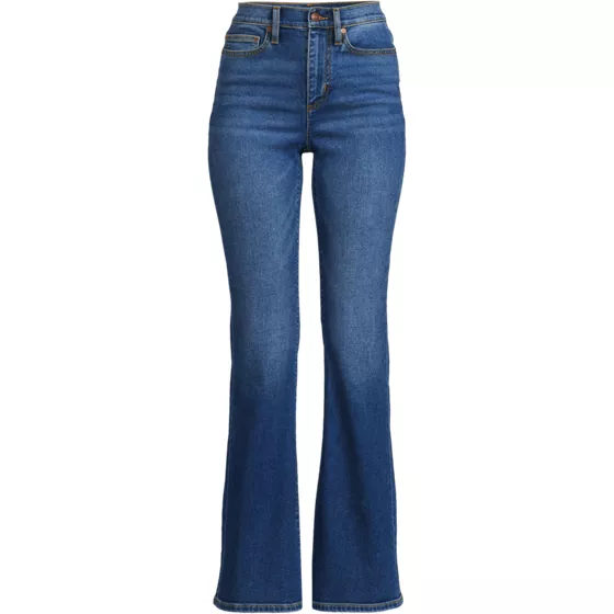 Women's Plus Size Recover Denim High Rise Flare Jeans - primary
