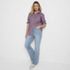 Women's Petite Recover Denim High Rise Skinny Flare Jeans, alternative image