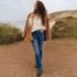 Women's Recover Denim High Rise Flare Jeans, alternative image