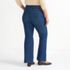Women's Plus Size Recover Denim High Rise Flare Jeans, Back