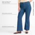 Women's Plus Size Recover Denim High Rise Flare Jeans, alternative image