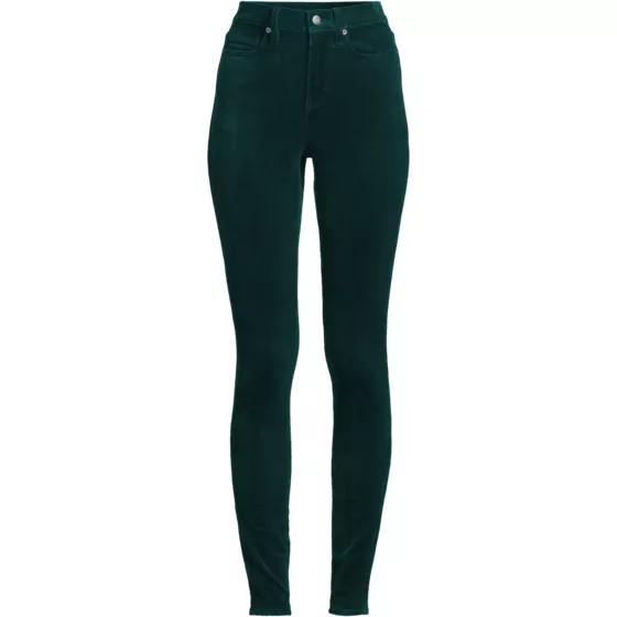 Women's Slender High Rise Corduroy Skinny Pants - primary