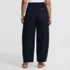 Women's Chino High Rise Barrel Leg Utility Ankle Pants, Back