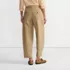 Women's Chino High Rise Barrel Leg Utility Ankle Pants, Back