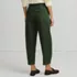 Women's Chino High Rise Barrel Leg Utility Ankle Pants, Back