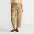 Women's Chino High Rise Barrel Leg Utility Ankle Pants, Front