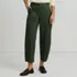 Women's Chino High Rise Barrel Leg Utility Ankle Pants, Front