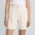 Women's High Rise Pleated Crepe 7" Shorts, Front