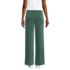 Women's Cupro Knit Mid Rise Wide Leg Pants, Back