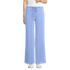 Women's Cupro Knit Mid Rise Wide Leg Pants, Front