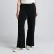 Women's Cupro Knit Mid Rise Wide Leg Pants, Front