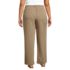 Women's Plus Size Crepe High Rise Pleated Wide Leg Pants, Back