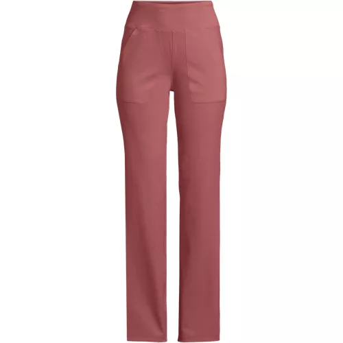 Women's Active Hi Impact High Rise Straight Leg Pants, Front