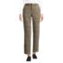 Women's High Rise Brushed Flannel Tapered Ankle Pants, Front
