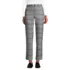 Women's High Rise Brushed Flannel Tapered Ankle Pants, Front