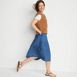 Women's TENCEL™ Fiber Flowy Midi Skirt, alternative image