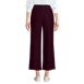 Women's Cable Ottoman High Rise Wide Leg Crop Pants, Back