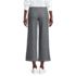 Women's Cable Ottoman High Rise Wide Leg Crop Pants, Back