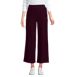 Women's Cable Ottoman High Rise Wide Leg Crop Pants, Front