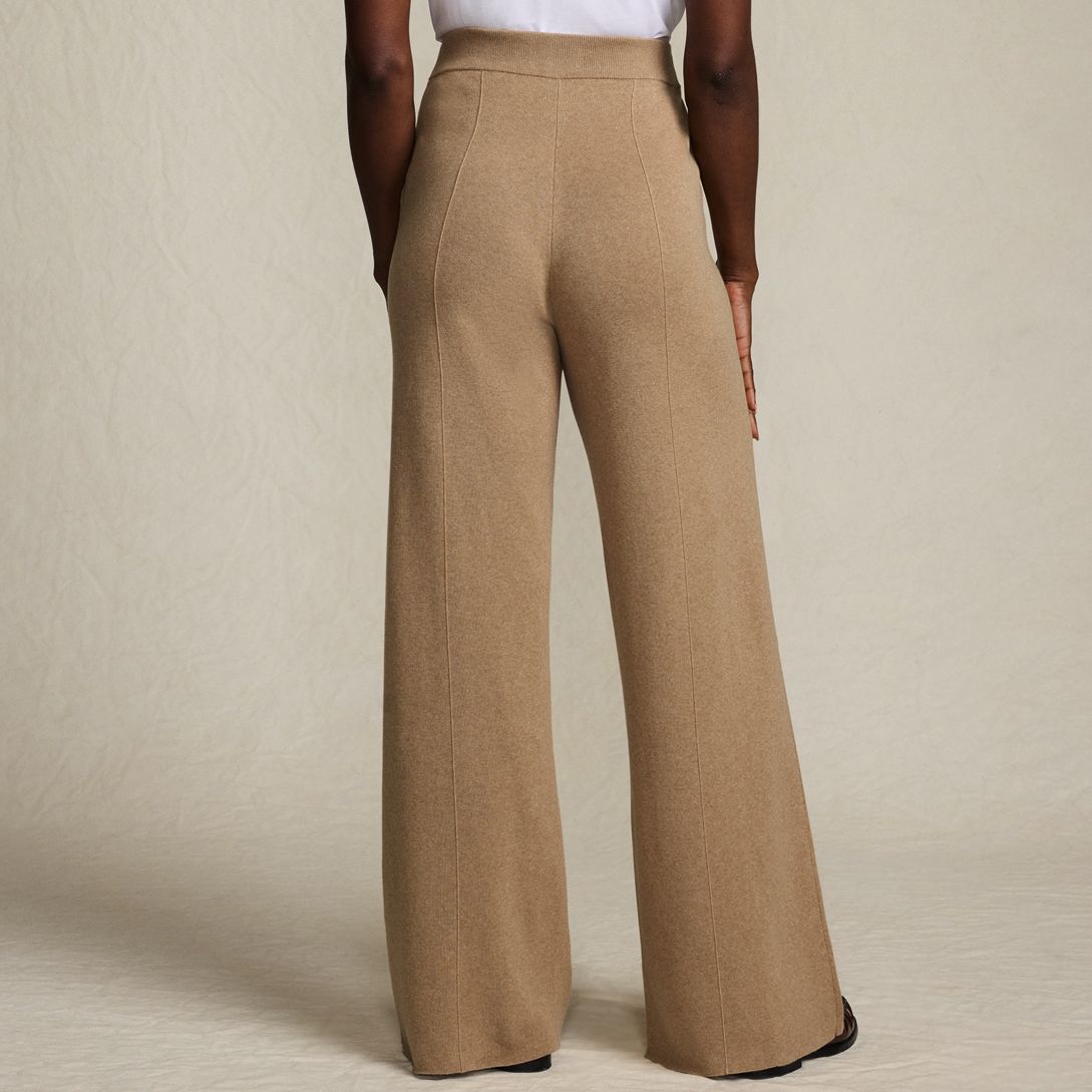 Women's Fine Gauge Cotton Sweater Pants