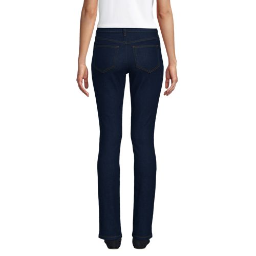 Women's Recover Denim Mid Rise Slim Leg Jeans, Back