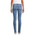 Women's Petite Recover Denim Mid Rise Slim Leg Jeans, Back