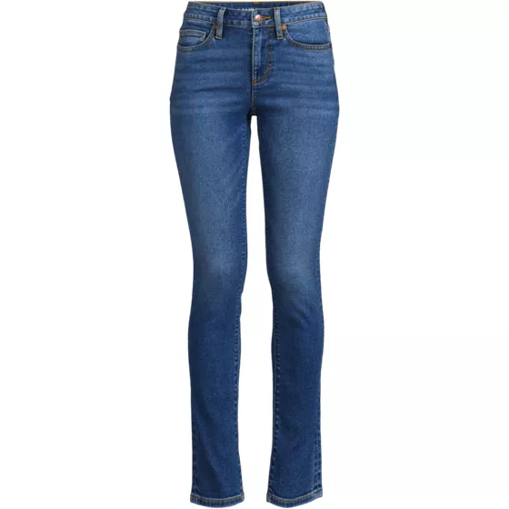 Women's Recover Denim Mid Rise Slim Leg Jeans - primary