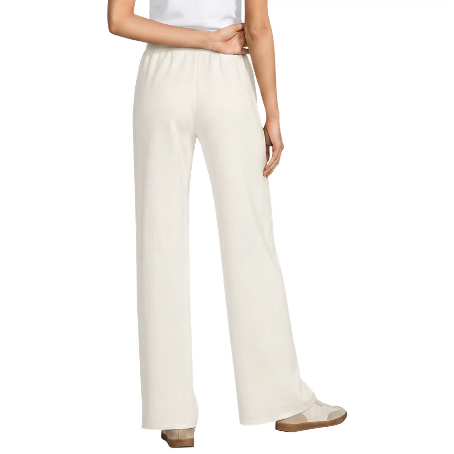 Women's Serious Sweats High Rise Relaxed Straight Leg Pants   Set Bottom view 3