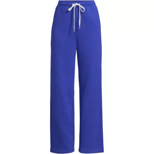 Women's Serious Sweats High Rise Relaxed Straight Leg Pants - Set Bottom, Front
