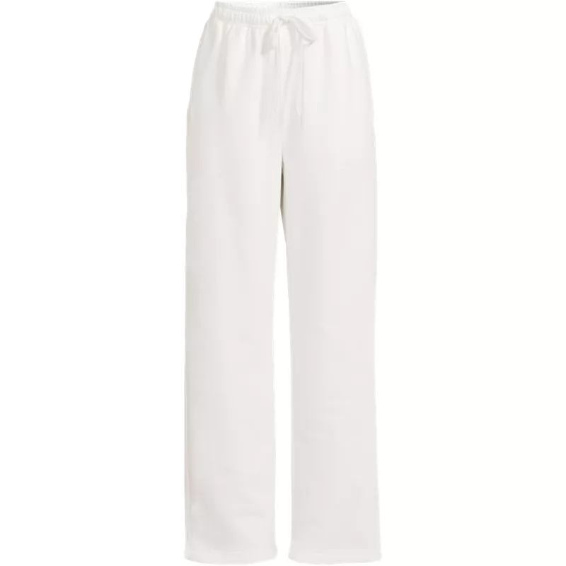 Women's Serious Sweats High Rise Relaxed Straight Leg Pants - Set Bottom, Front