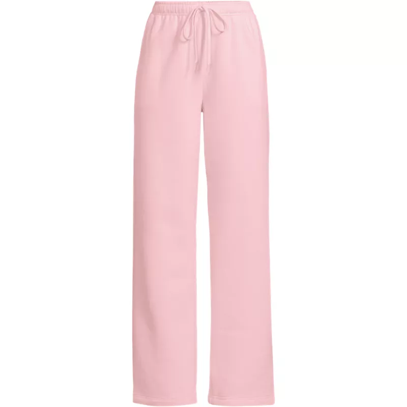 Women's Serious Sweats High Rise Relaxed Straight Leg Pants - Set Bottom, Front