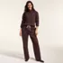 Women's Serious Sweats High Rise Relaxed Straight Leg Pants - Set Bottom, alternative image