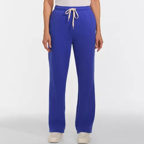 Women's Serious Sweats High Rise Relaxed Straight Leg Pants - Set Bottom, Front
