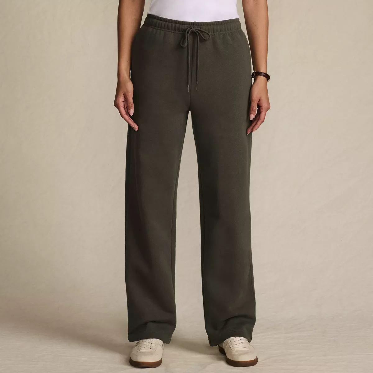 Women's Serious Sweats High Rise Relaxed Straight Leg Pants