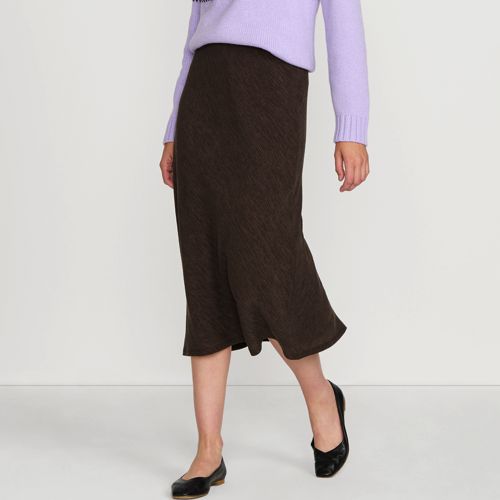 Women's Crinkle Midi Skirt
