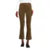 Women's High Rise Corduroy Kick Crop Pants, Front