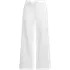 Women's Denim High Rise Wide Leg Crop Jeans, Front