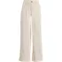 Women's High Rise Soft Denim Pleated Wide Leg Trousers, Front