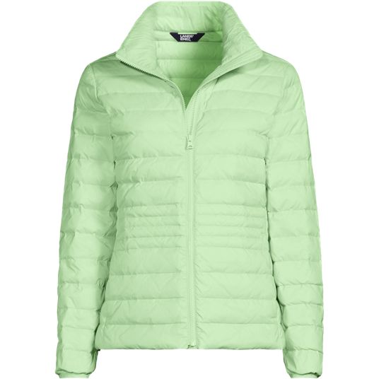 Regular Green Nylon Outerwear | Lands' End