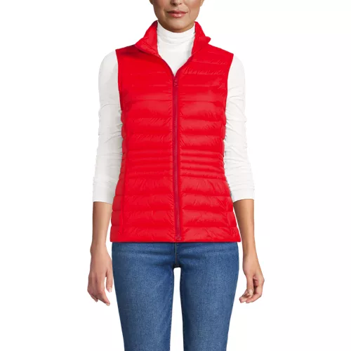 Women's Wanderweight Packable Down Vest, Front