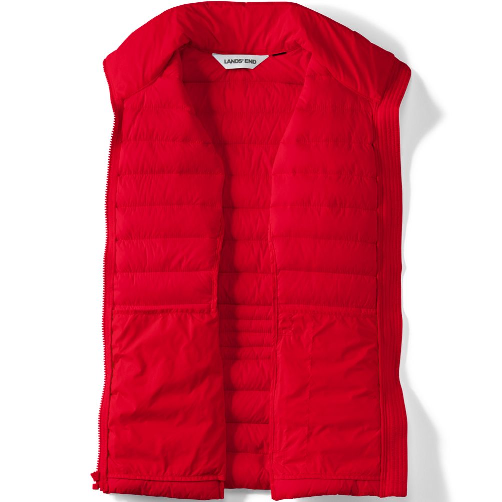 Women's Wanderweight Packable Down Vest | Lands' End