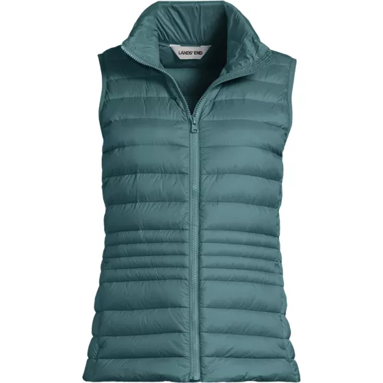 Women's Plus Size Wanderweight Packable Down Vest - primary