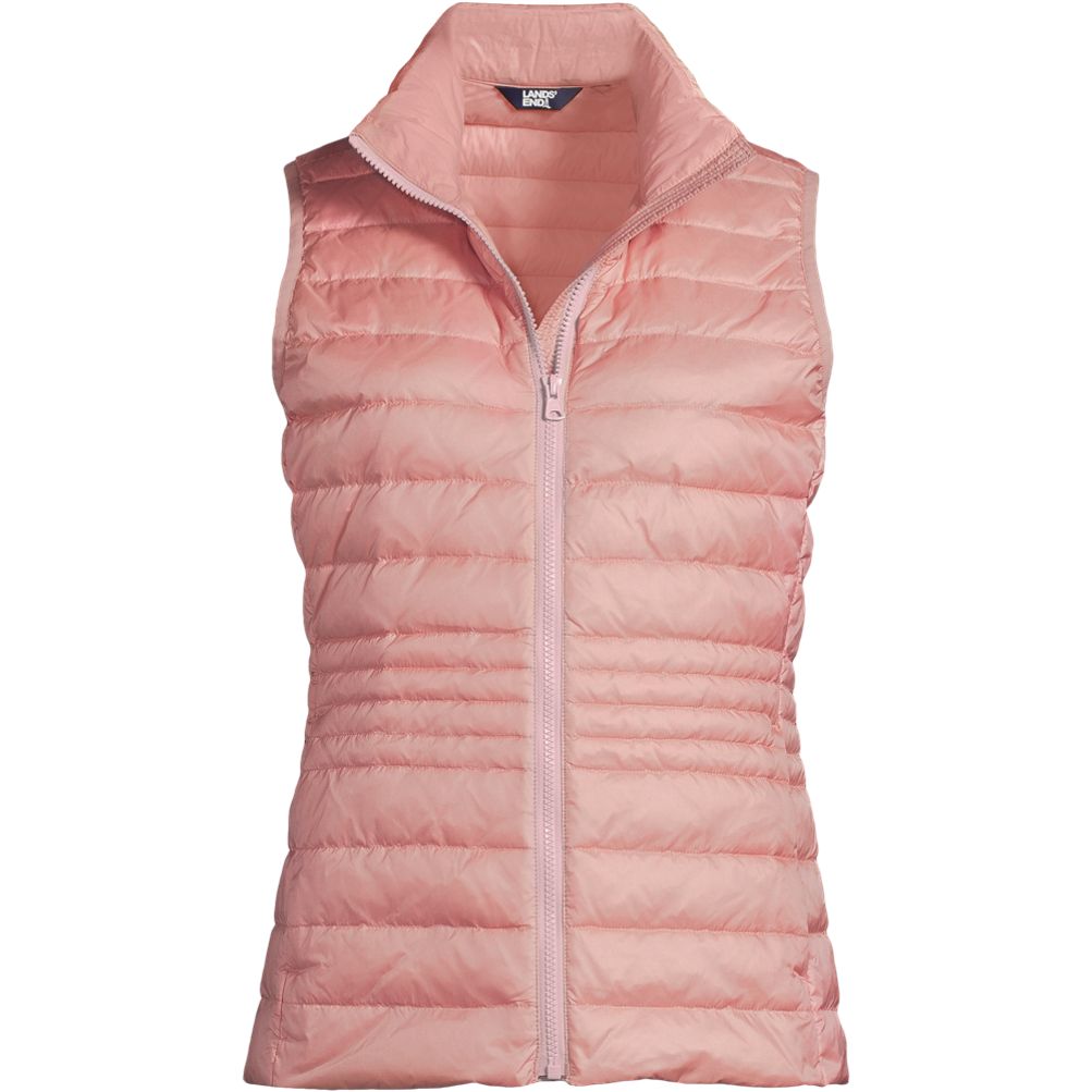 Insulated Vest Lands End Gilet Womens Lands' End Kids FeatherFree